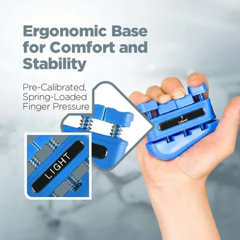 Hand Finger Strengthener Trainer Grip Exerciser Music Climbing Therapy