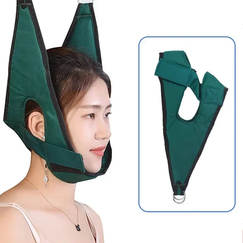 Cervical Neck Traction Harness Adjustable Neck Stretcher Support Belt Relief