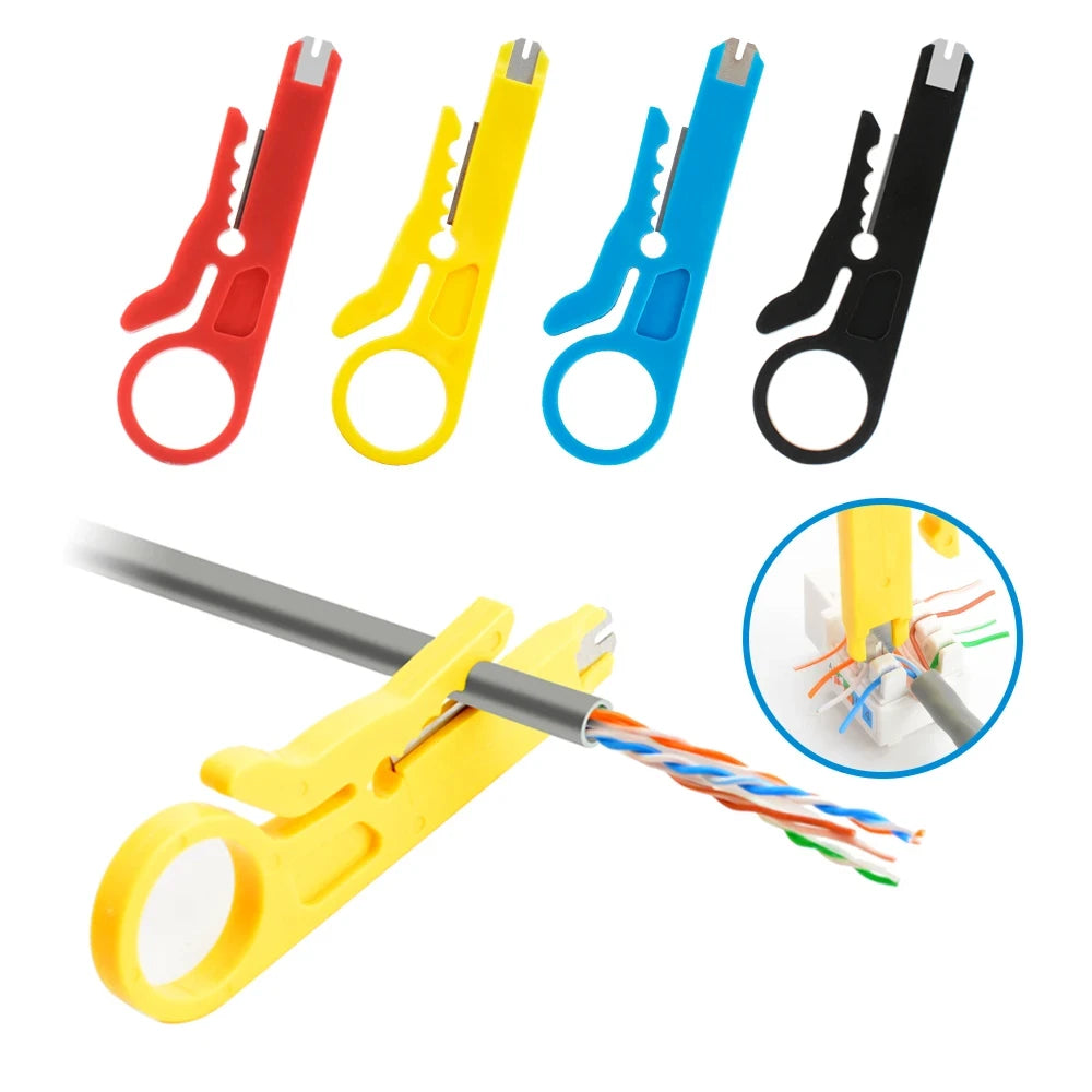 Wire Stripper Cutter Crimper Tool Cable Stripping Multi Pliers Hand Tools Kit