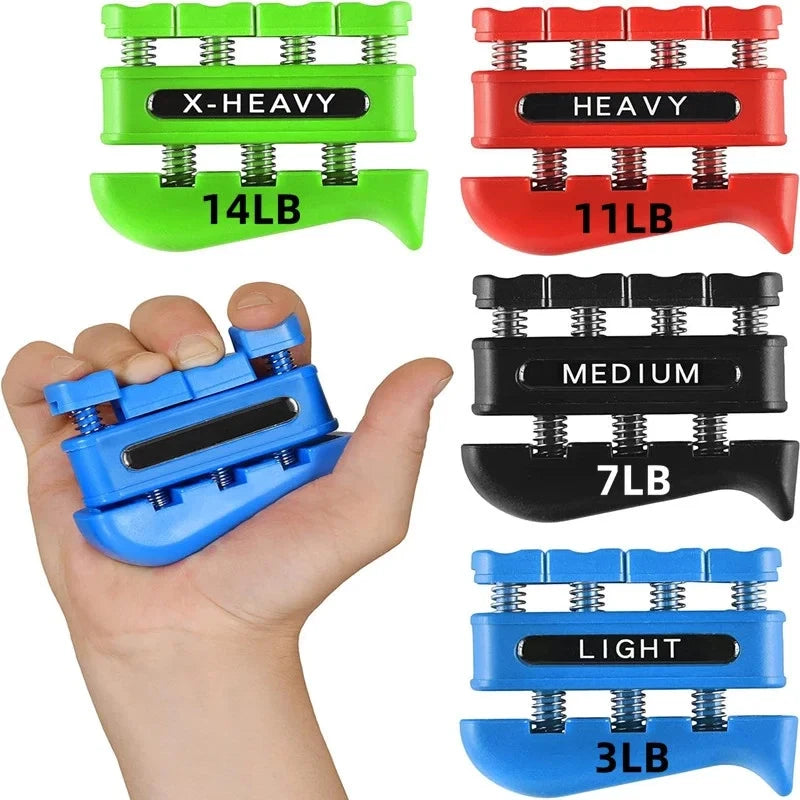 Hand Finger Strengthener Trainer Grip Exerciser Music Climbing Therapy