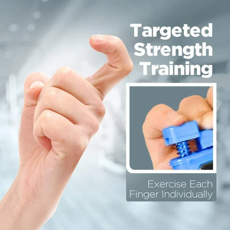 Hand Finger Strengthener Trainer Grip Exerciser Music Climbing Therapy